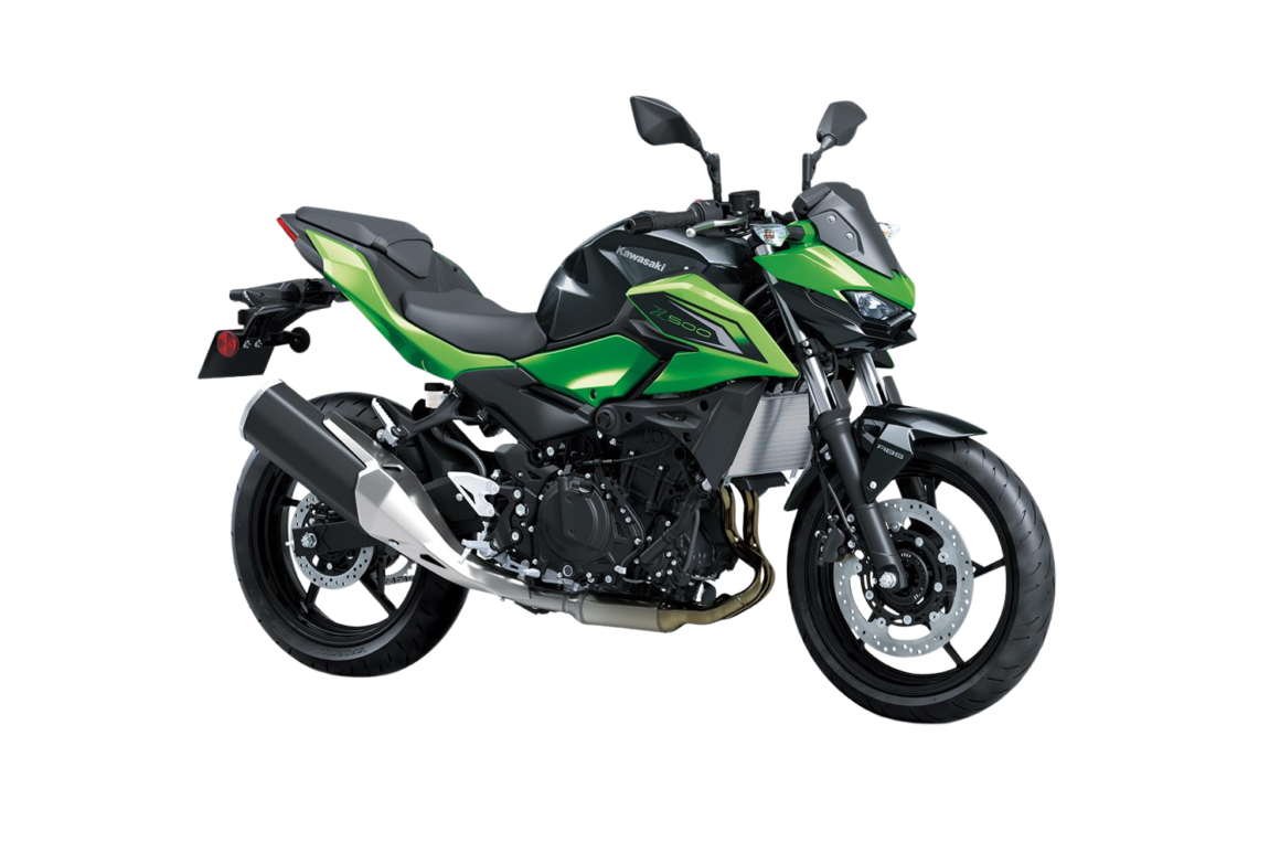 Kawasaki Z500 Green
